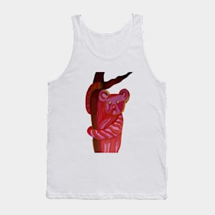 Red Koala Tank Top